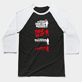 Horror movies Mix Baseball T-Shirt